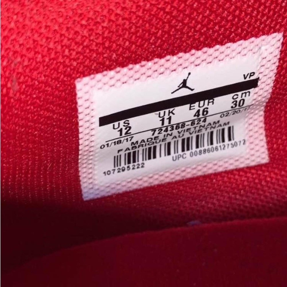 Jordan Eclipse Red Suede